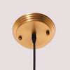 Amani Single Bulb Pendant - Brass
