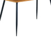 Arlo Dining Table in Wood Veneer & Metal Legs