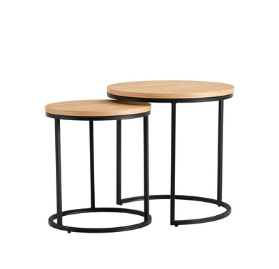 Alma Round Nesting End Tables