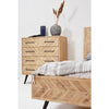 Jasmire 4-Drawer Chest of Drawers in White Limewash Finish