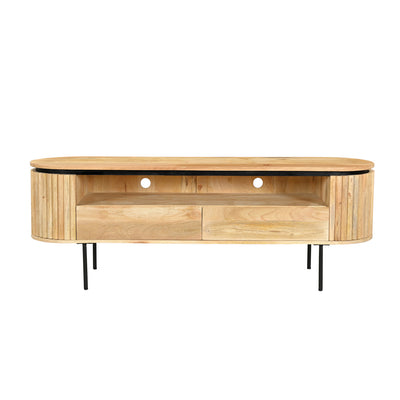 Lunas Media Unit in Mango Wood