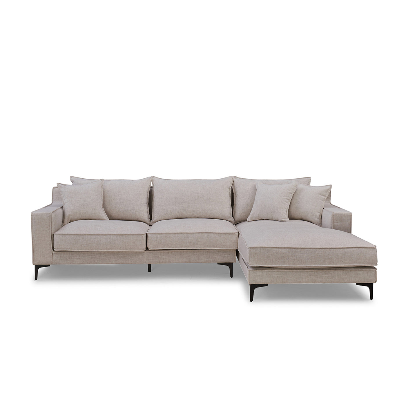 Kayden Left Side L-Shaped Modular Sofa