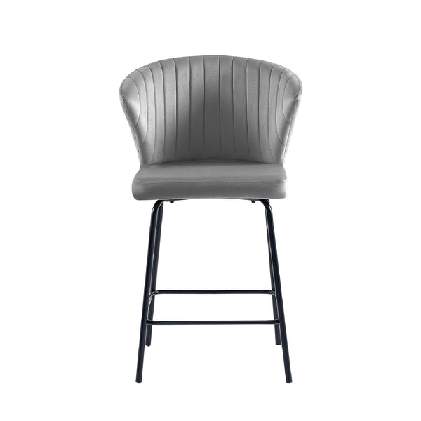 Uriel Counter Stool in Velvet