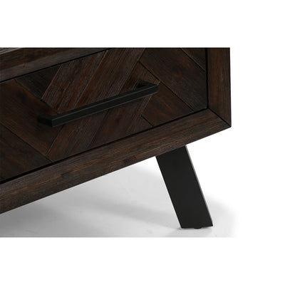 Paris Wood Coffee Table in Espresso Finish