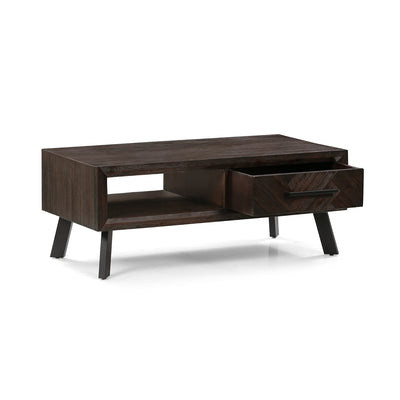 Paris Wood Coffee Table in Espresso Finish