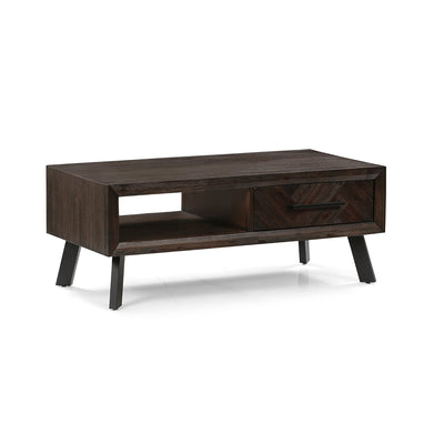 Paris Wood Coffee Table in Espresso Finish