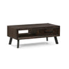 Paris Wood Coffee Table in Espresso Finish