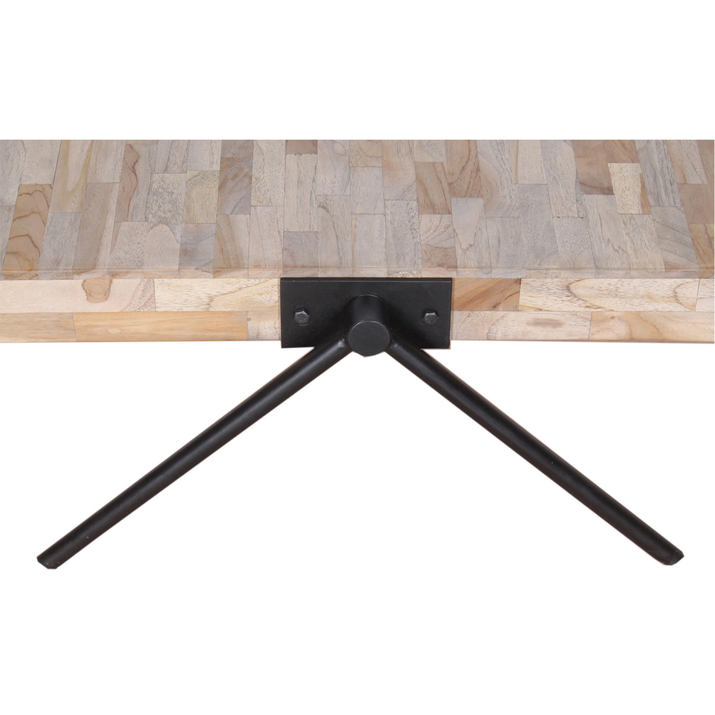 Taula Wood Coffee Table in Natural Finish—Small