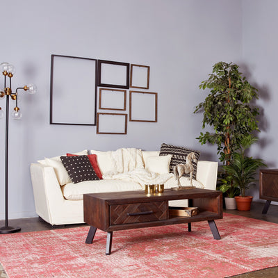 Paris Wood Coffee Table in Espresso Finish