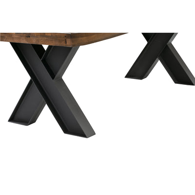 Titan Wood Coffee Table w/Engineered Live-Edge