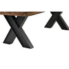 Titan Wood Coffee Table w/Engineered Live-Edge