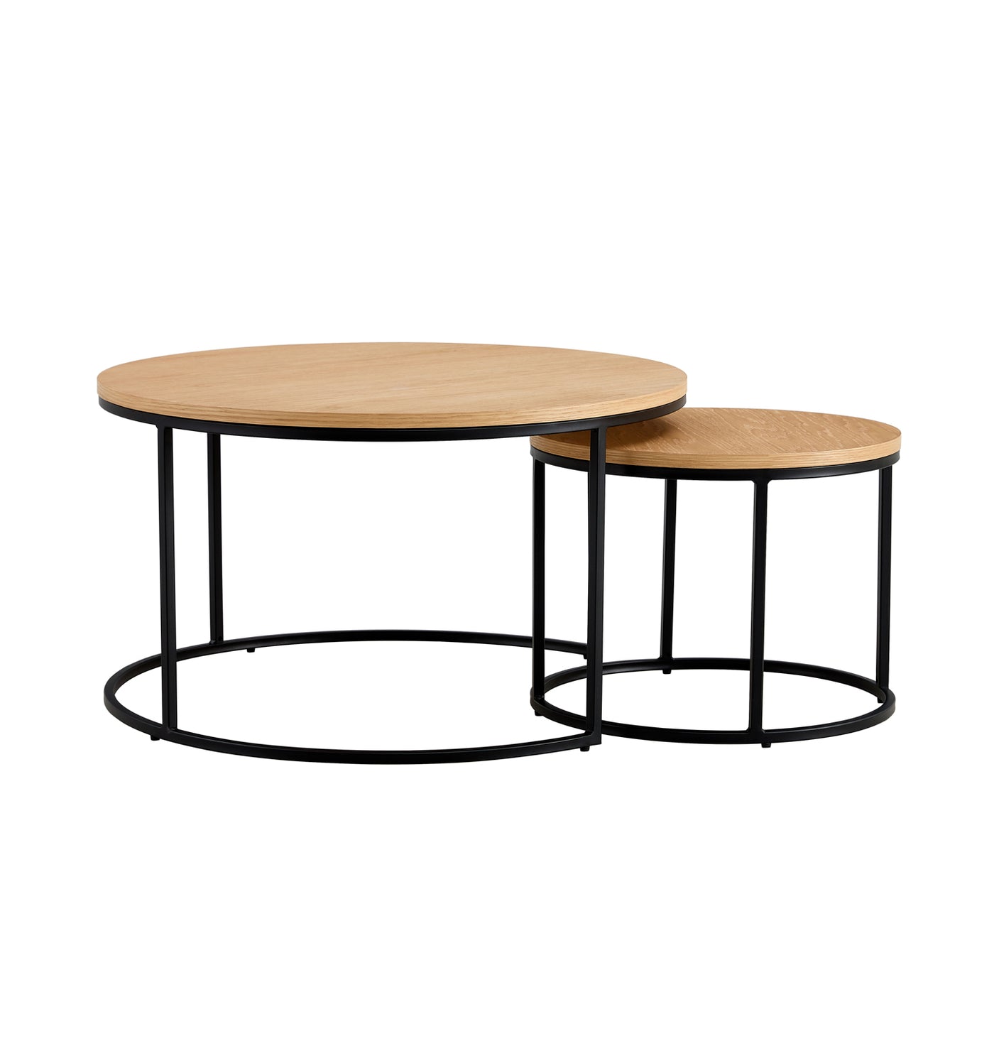 Alma Round Nesting Cocktail Tables