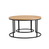 Alma Round Nesting Cocktail Tables