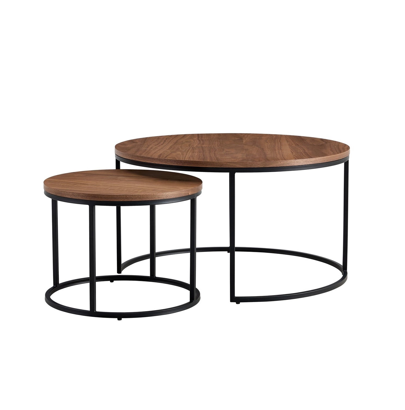 Alma Round Nesting Cocktail Tables
