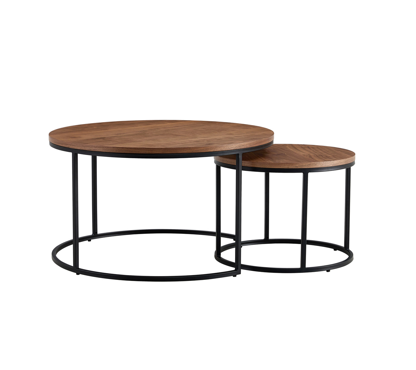 Alma Round Nesting Cocktail Tables