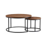 Alma Round Nesting Cocktail Tables