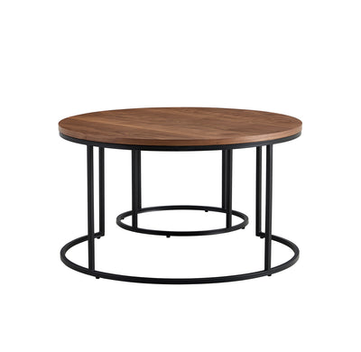 Alma Round Nesting Cocktail Tables