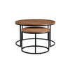 Alma Round Nesting Cocktail Tables