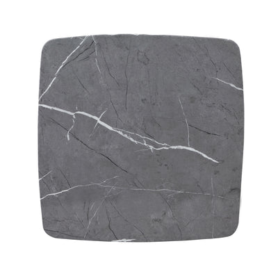 Nera Square Coffee Table in Black Faux Marble