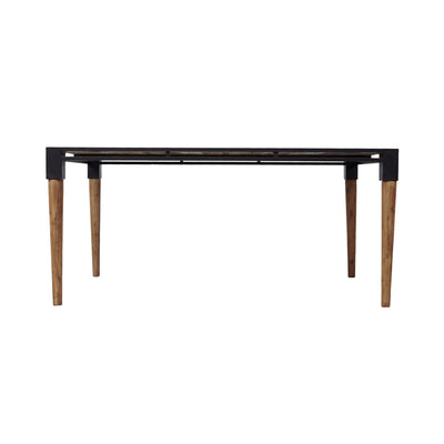 Bois et Cuir's Medley Series 6-Seat Dining Table in Multi-toned, Multi-Finish