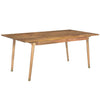 Clio 8-Seat Dining Table in Light Honey Finish