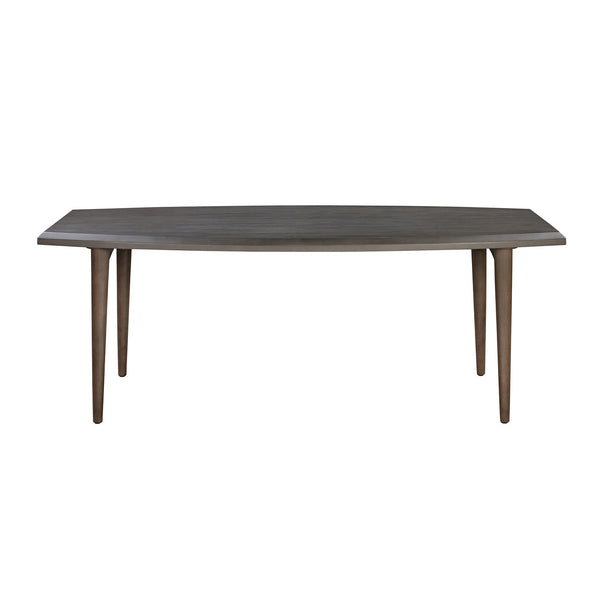 Odd Chic Mid-Sized Dining Table in Dark Acacia