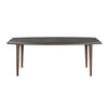 Odd Chic Mid-Sized Dining Table in Dark Acacia