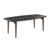 Odd Chic Mid-Sized Dining Table in Dark Acacia