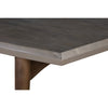 Odd Chic Mid-Sized Dining Table in Dark Acacia