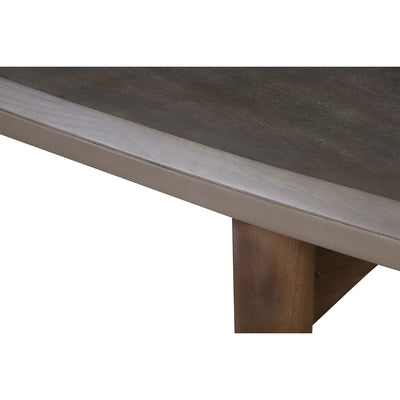 Odd Chic Mid-Sized Dining Table in Dark Acacia