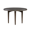 Odd Chic Small Round Dining Table in Dark Acacia
