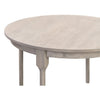 Grace Large Round Dining Table in Grey Finish
