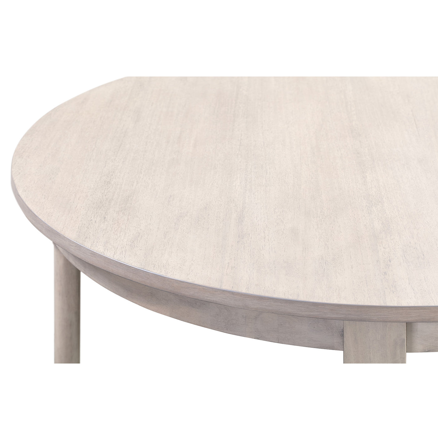 Grace Large Round Dining Table in Grey Finish