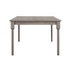 Grace Mid-Sized Dining Table in Gray Finish