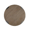 Iman Small Round Dining Table in Light Brown Finish