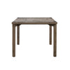 Iman Mid-Sized Dining Table in Light Brown Acacia