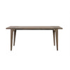 Iman Mid-Sized Dining Table in Light Brown Acacia