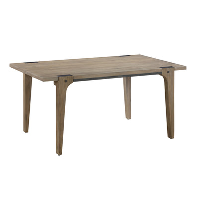 Iman Small Dining Table in Light Brown Finish