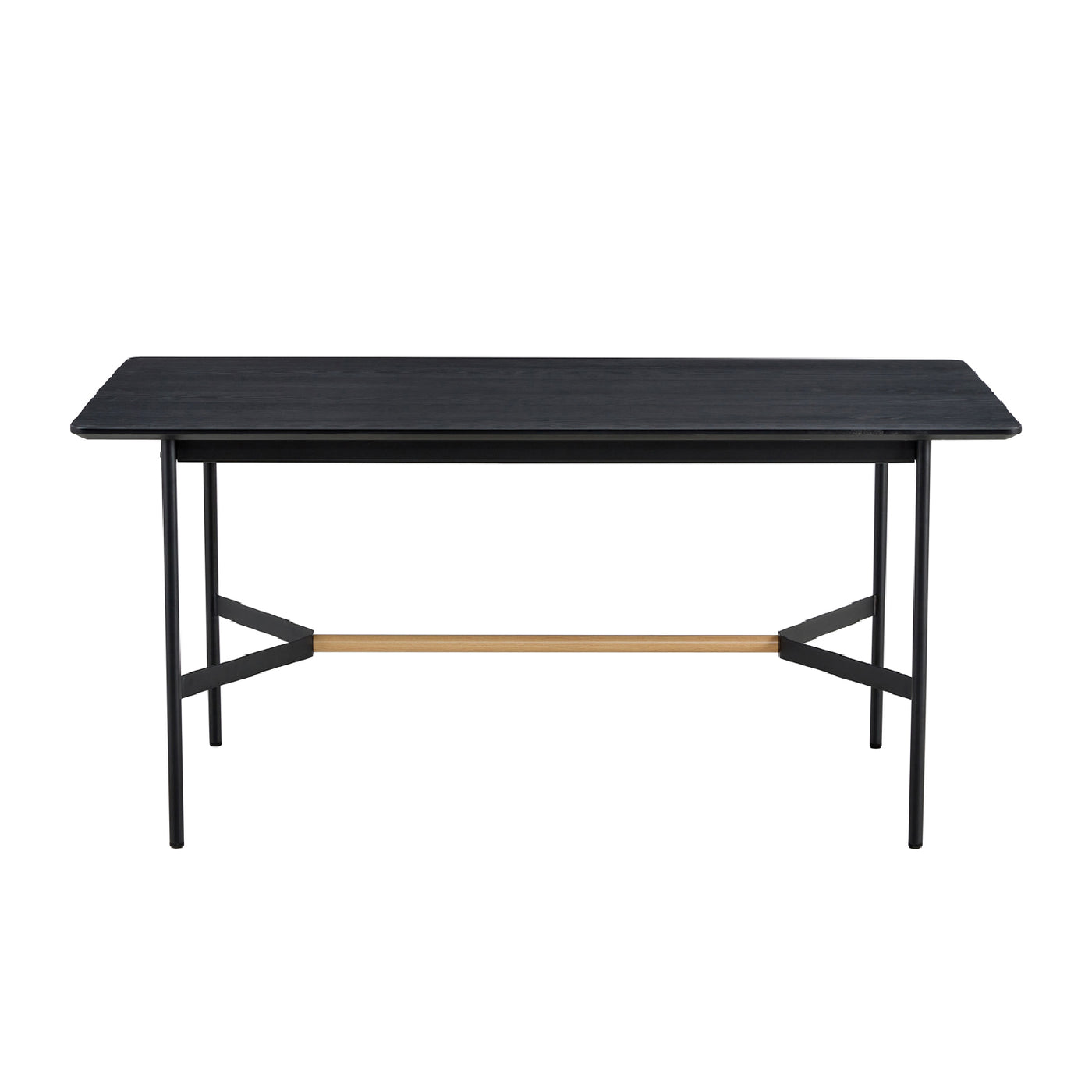 Svart 63" Dining Table in Black Oak