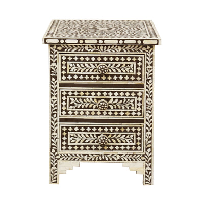 Aida 3-Drawer Nightstand