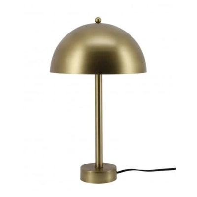 Bois et Cuir's "Cello" 2-Bulb Table Lamp—Brushed Brass
